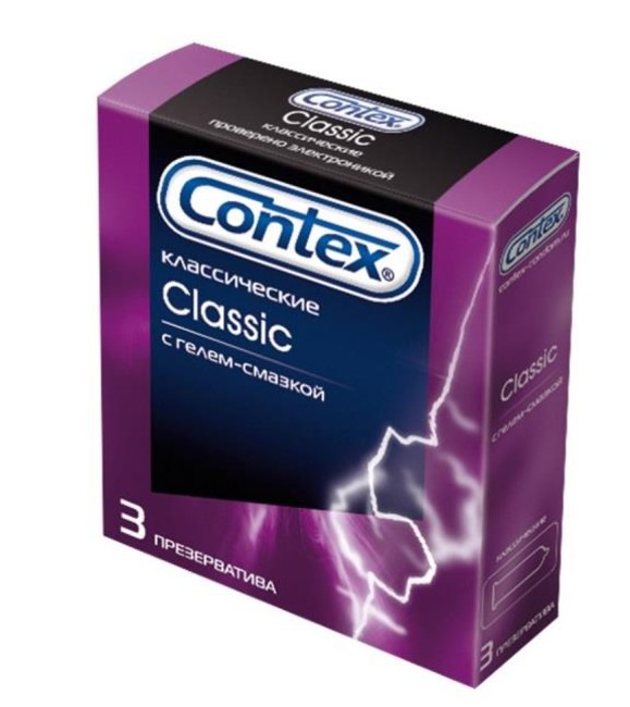 Презервативы Contex №3 Classic естественные ощущения