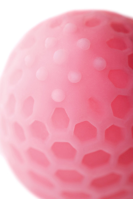Мастурбатор A-TOYS PUFL, розовый, ТРЕ, 6 см &#248; 2,7 см