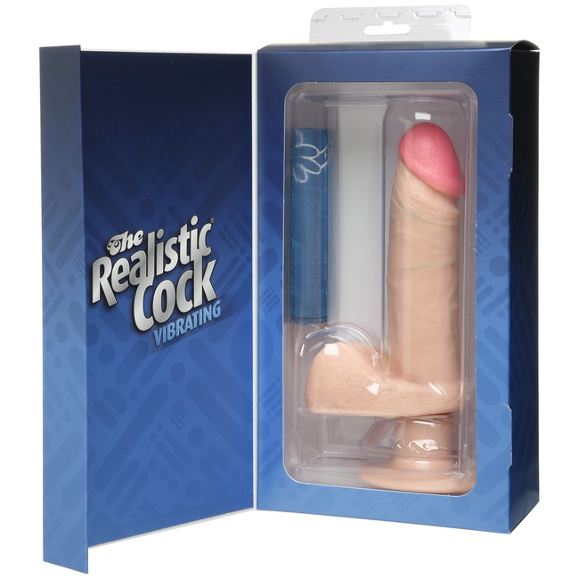 Вибратор-реалистик 6'' The Realistic Cock (7 режимов)