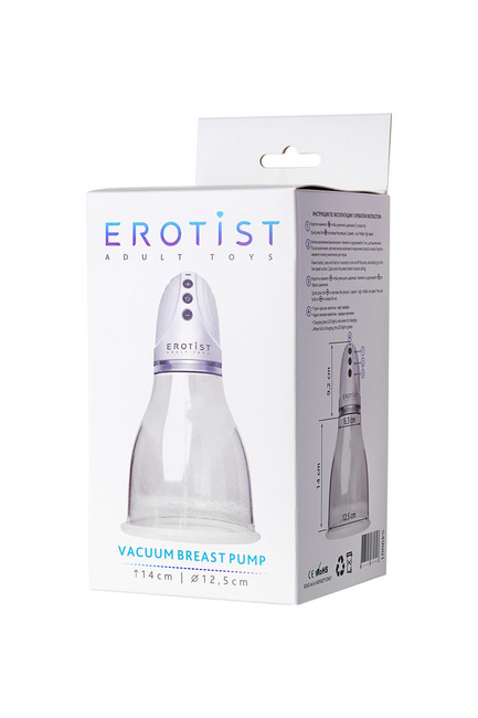 Вакуумная помпа для груди Erotist Adult Toys