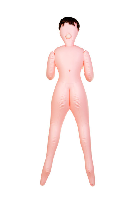 Большегрудая брюнетка с реалистичной вагиной Dolls X (3 отверстия)