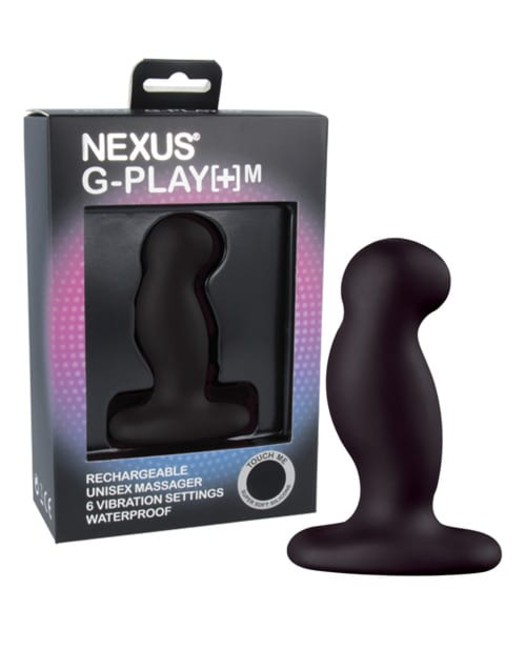 Вибро-стимулятор простаты и G-точки  Nexus G-Play Plus Black M