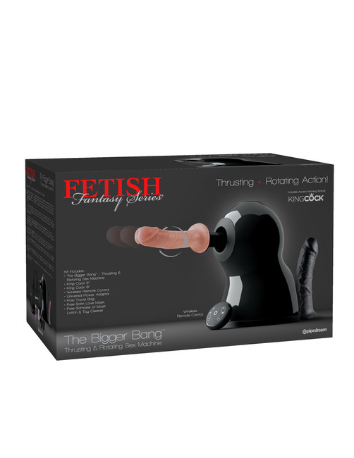 Секс-машина с функциями ротации и фрикций Fetish Fantasy Series The Bigger Bang Thrusting and Rotating Sex Machine