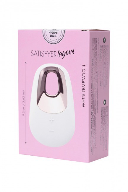 Вибромассажер Satisfyer Layon 5 White temptation (15 режимов)